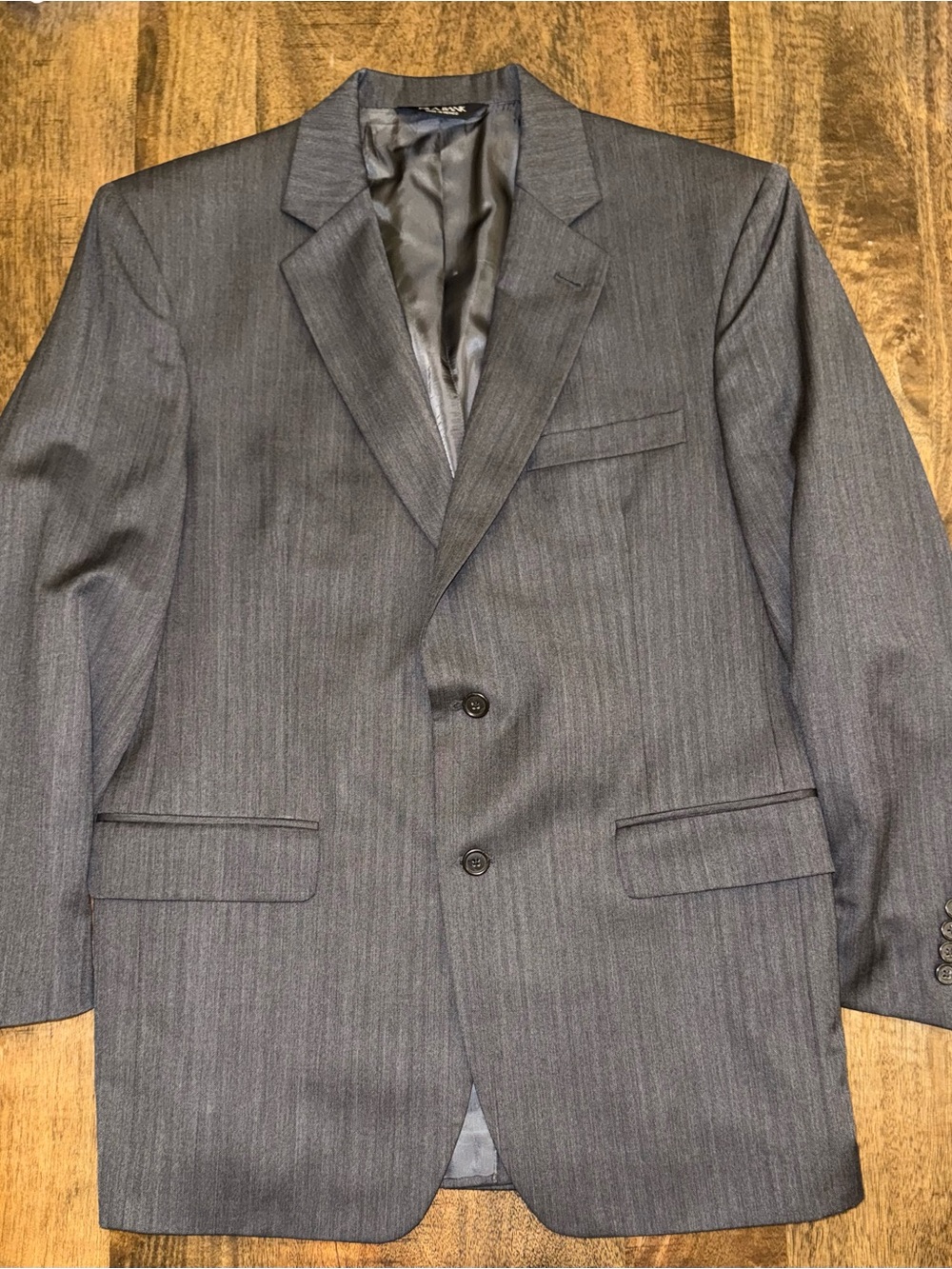 Jos. A. Bank Men's Charcoal Pinstripe Suit Blazer